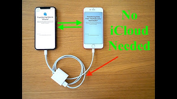 Gegevens verplaatsen tussen iPhones