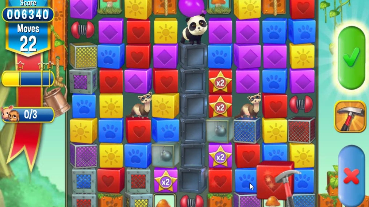 Pet Rescue Saga, Pet Island, 31st July 2017, level 4 😈 ►TOBIAS DEAMON◄