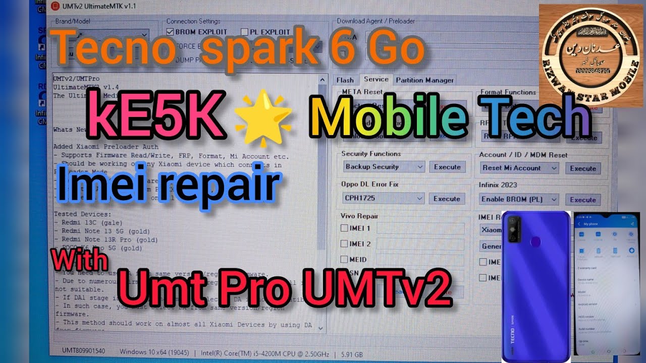 Ke5k Tecno Spark 6 Go imei Repair | KE5K | Tecno Spark 6 Go | imei Repair ...