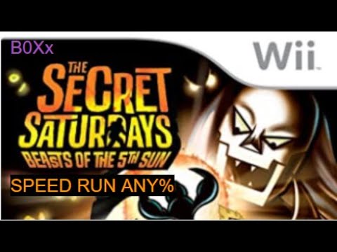 THE SECRET SATURDAYS: BEASTS OF THE 5TH SUN ANY % SPEEDRUN