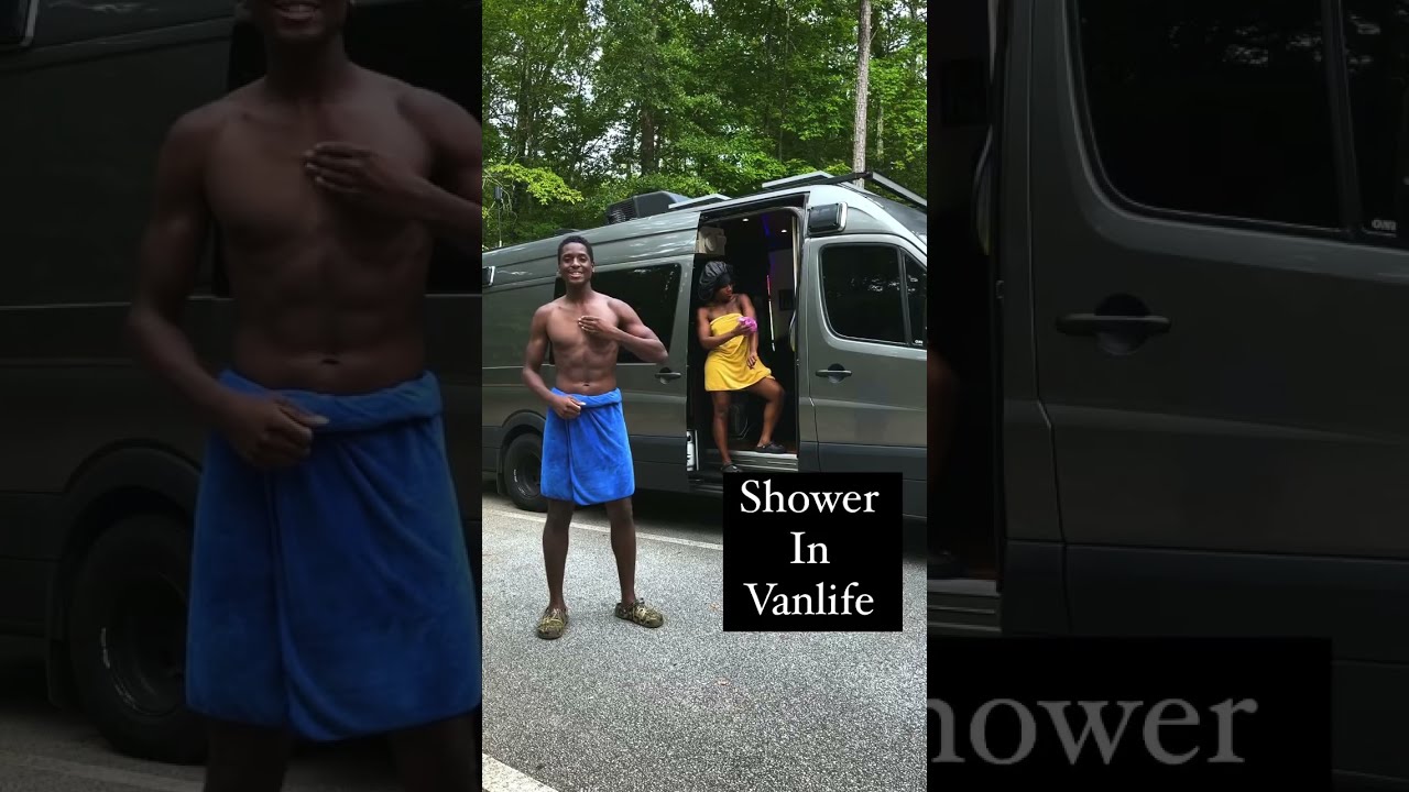 3 Ways We Showered In Our Van