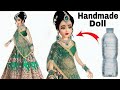 How To Make Doll At Home | DIY Bottle Doll | Barbie Doll | Indian Doll | FunX Creation