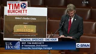 Rep. Burchett gives House Floor speech on liberal media and illegal immigration