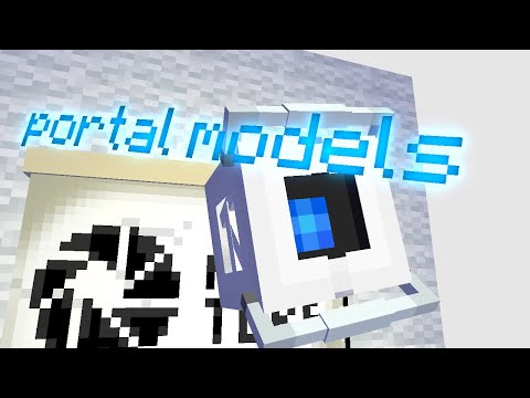 mineimator portal 2 models/rig (download)