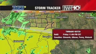 Kevin is tracking severe weather