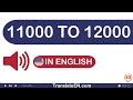 Numbers 11000 To 12000 In English Words