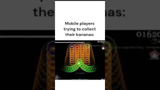 Computer Players VS Mobile Players 🤔 #shorts