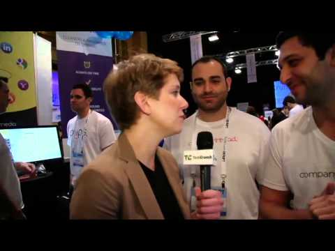 Startup Alley With Jordan Crook | Disrupt NY 2013