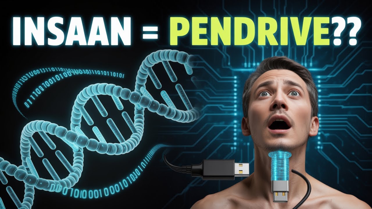 DNA Data Storage Explained – Kya Insaan Future Mein Pendrive Banega?