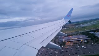 TUIfly Netherlands Boeing 737MAX 8 early morning departure from Amsterdam!