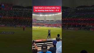 Haris Rauf Showing To Indian Fans 5 Rafales Down On The Field