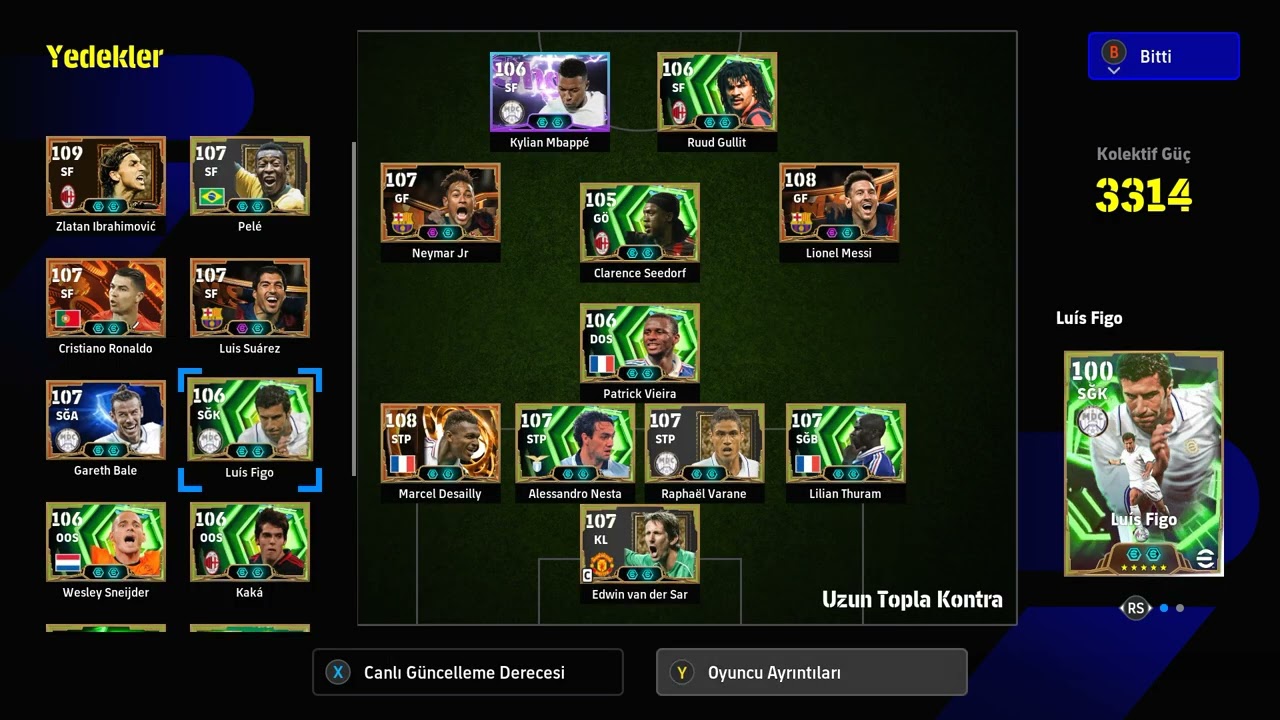 EFOOTBALL STEAM PC HESAP FULL META videosu