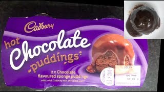 In this video i show you how to make cadburys hot chocolate pudding
the microwave!