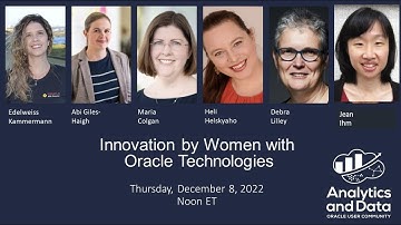 Jean Ihm discusses Graph analytics in Oracle Database