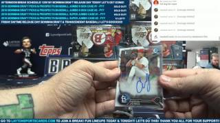 2016 Bowman Draft Picks & Prospects Baseball SUPER JUMBO 6 Box Case Break #2 – PICK YOUR TEAM
