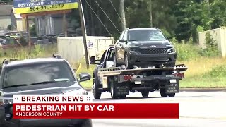 Coroner responds to crash involving pedestrian in Anderson Co.