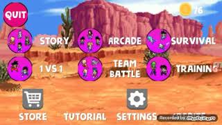 Jogando luta feroz arcade screenshot 2