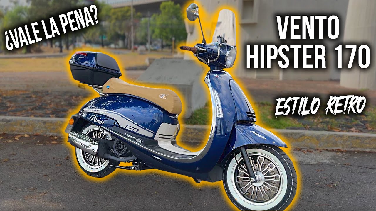 Motoneta Estilo RETRO 😎Vento Hipster 170 Prueba y Reseña 🛵