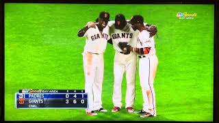 OLD VIDEO: Mark Melancon Gets final out vs Padres from June 21, 2018