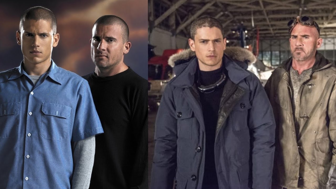 Prison break wentworth miller dominic purcell poster de papel