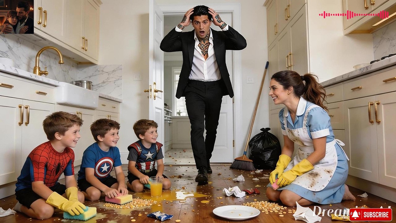 Der Mafia-Boss feuerte 10 Nannys in einem Monat – Bis SIE seinen Drillingen sagte: „Ist das alles?“