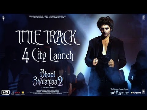 Bhool Bhulaiyaa2: Title Track 4 City Launch | Kartik A, Kiara A, Tabu | Anees B, Bhushan K, Pritam