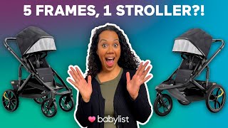 5 Frames, 1 Stroller Seat For Outdoorsy Families! *Veer Switchback Stroller System*