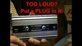 The 612 Power Plug Attenuator By Recycled Sound