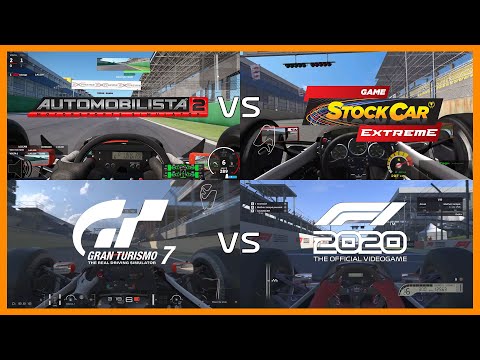 Automobilista 2 vs Stock Car Extreme vs Gran Turismo 7 vs F1 2020 - 1988 Mclaren MP4/4 @ Interlagos