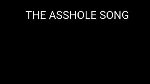 Jeffrey Shannon - The Asshole Song
