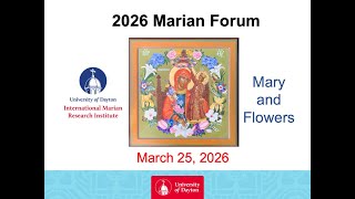 Marian Forum Talk - Holly Schapker | 2:30pm