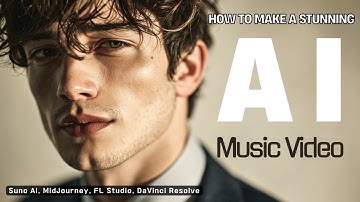 How to Make a Stunning AI Music Video (by Sonarvo) | Suno AI, MidJourney, FL Studio, DaVinci Resolve