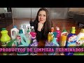 Productos de limpieza terminados mis favoritos y opinion