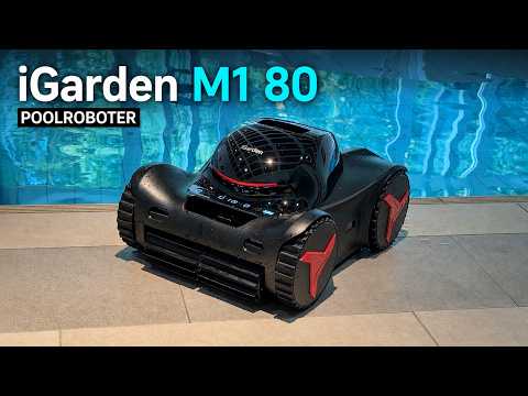 iGarden M1-80 im Test - 8 Stunden Akku & smarter Poolroboter?