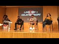 6LACK speaks on Love, Sex, Relationships Panel hosted by Nadeska (Live Stream)