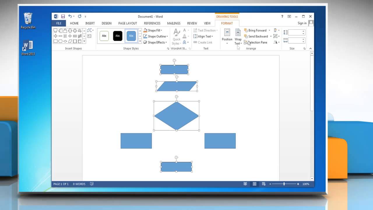 Microsoft Project Process Flow Chart