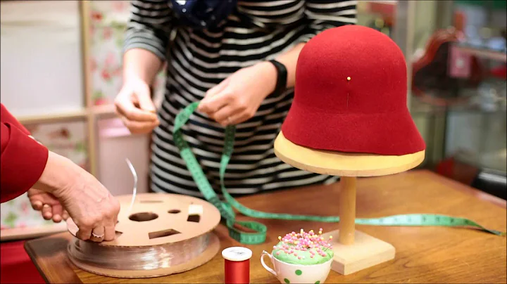 How to make a 1920's  Wool Felt Cloche Hat  - Adri...