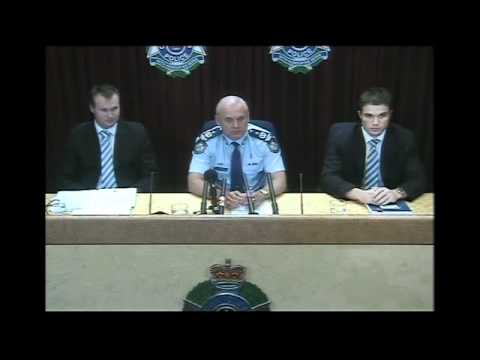 Media Conference - Armed Robbery Arrests in Brisbane, Tuesday May 10 2011 policella