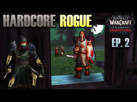 Hardcore Undead Rogue - Ep.2 - Solo Self-Found - Classic WoW Let's Play w/ Commentary