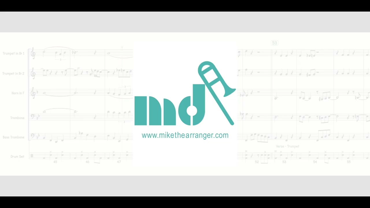 White Christmas arranged for Brass Quartet and optional Drums