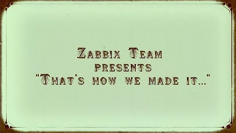 Zabbix 2.2 - That