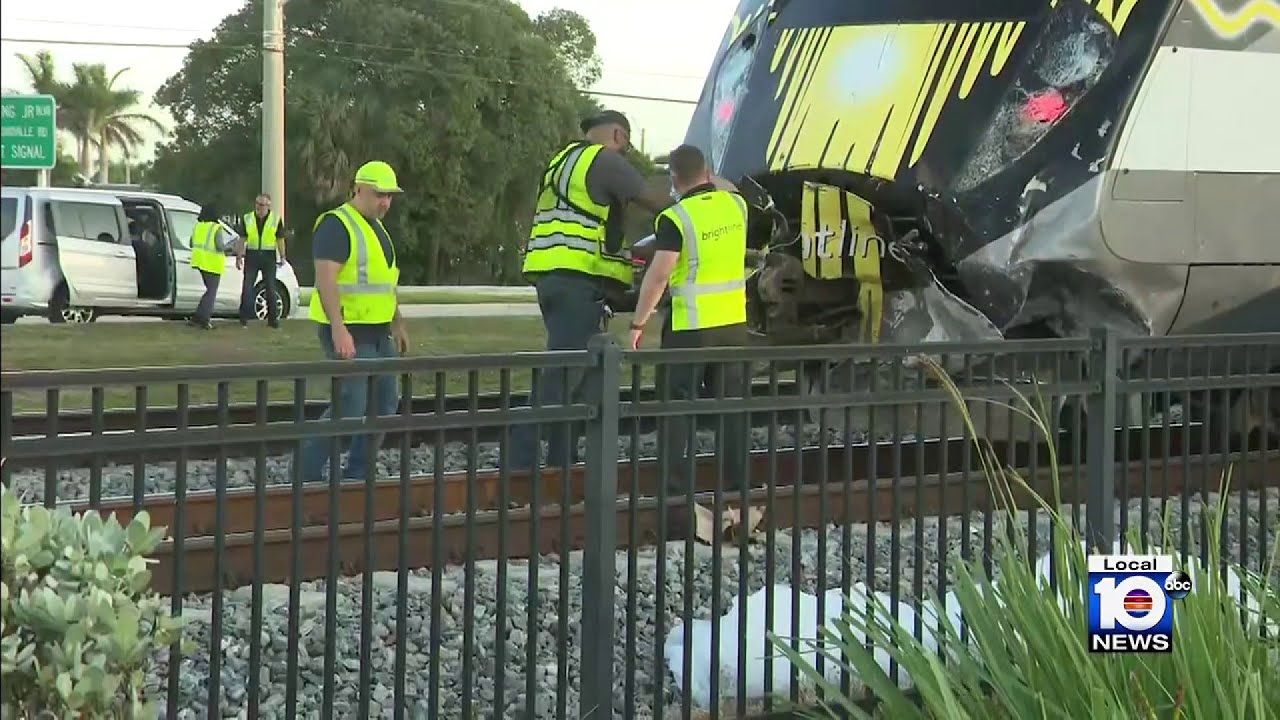 Young father of 4 killed after vehicle collides with Brightline train ...