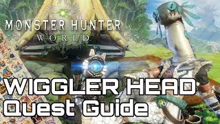 MONSTER HUNTER WORLD! Wiggler Head Guide! Awesome New Helm!