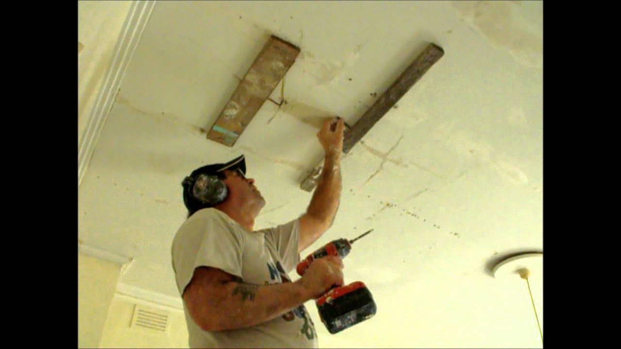 Fibrous Plaster Ceiling Repairs