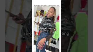 he looks so irritated😂