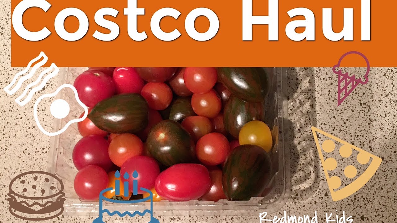 Redmond Costco Haul I buy alot of food YouTube
