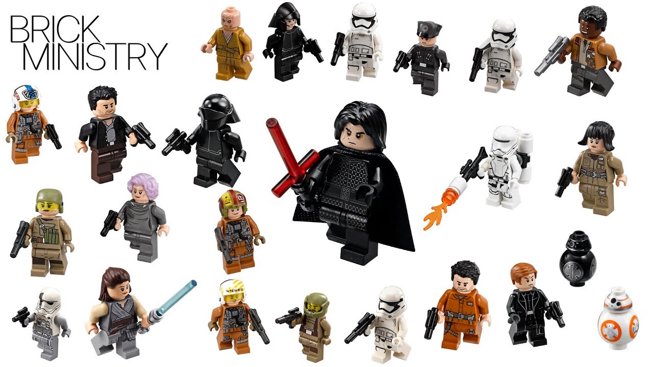 New LEGO Image Shows Many Minifigs For Star Wars: The Last Jedi