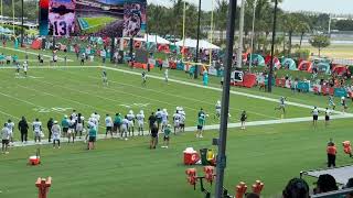 Miami Dolphins Vs New Yorks Giants Joint Practice Full Highlights!