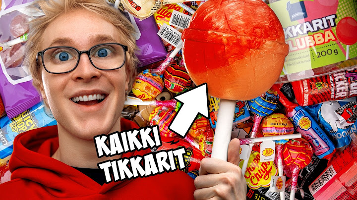 Testataan kaikki tikkarit!