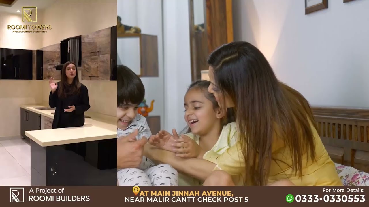 Book on Customized Plans 4 & 5 Rooms Apartments - Jinnah Avenue Karachi